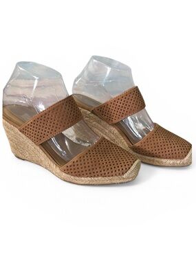 Franco Sarto Women's Tan Wedge Shoes size 7 Spring, Summer
